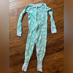 Little sleepies 3t zip pjs